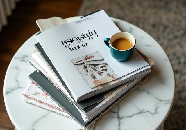 Interfaccia digitale di una rassegna culturale moderna