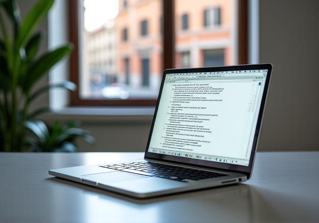 Concetto visivo di serenità e concentrazione nell'informazione